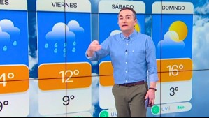 A partir de esta hora comenzará a llover en Santiago este jueves: Revisa el pronóstico completo de Alejandro Sepúlveda
