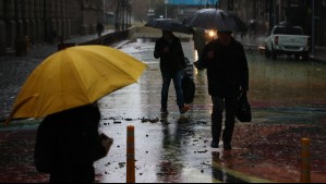 Alerta en la Región Metropolitana por viento y precipitaciones durante varios días: Aquí lloverá más