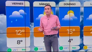'En la tarde se va a asomar el solcito': Alejandro Sepúlveda pronostica un sábado 'rico' para Santiago