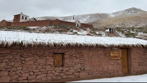 Las hermosas postales del Desierto de Atacama nevado: 'Cuando nos pilla la nieve en el desierto más árido del mundo'