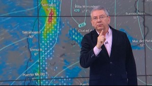 Jaime Leyton: 'Es un frente amplio y activo con mucha nieve porque la isoterma cero estará notoriamente baja' Jaime Leyton: 'Es un frente amplio y activo con mucha nieve porque la isoterma cero estará notoriamente baja'