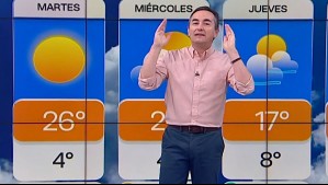 'Vamos a empezar a sentir una brisa fresca': Pronóstico del tiempo de Santiago para este miércoles 'Vamos a empezar a sentir una brisa fresca': Pronóstico del tiempo de Santiago para este miércoles