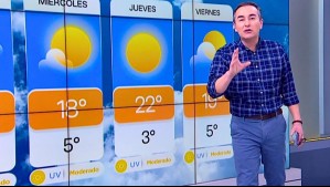 'Aparece la probabilidad de chubascos' este martes en sectores de Santiago: 'Hay que salir abrigado'