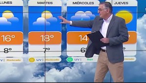'Se empieza a ver el sol': Pronostican un aumento de la temperatura máxima para este lunes en Santiago 'Se empieza a ver el sol': Pronostican un aumento de la temperatura máxima para este lunes en Santiago