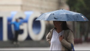 A partir de esta hora lloverá en estos sectores de la Región Metropolitana: 'Es de lento transitar este sistema frontal'