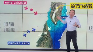 'Se producirá el famoso escote del diablo': Alejandro Sepúlveda descarta precipitaciones en el centro de Santiago