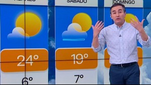 'Habrá sectores de la Región Metropolitana que podrían rondar los 30°C': Santiago vivirá un jueves con una tarde cálida