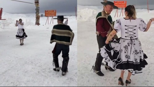 'Desde los confines del mundo': El emotivo baile de cueca en la Antártica para rendir homenaje a Chile