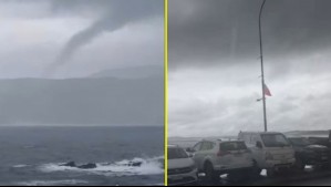 Armada emite aviso por trombas marinas: Usuarios de redes sociales ya han captado el fenómeno Armada emite aviso por trombas marinas: Usuarios de redes sociales ya han captado el fenómeno