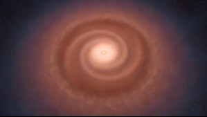 Hallazgo inédito desde Chile: Registran en video movimiento de espirales en un disco formador de planetas Hallazgo inédito desde Chile: Registran en video movimiento de espirales en un disco formador de planetas