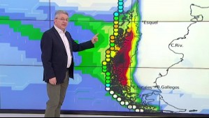 'Sucesión de frentes estará acompañado de río atmosférico categoría 4': En estos sectores lloverá con 'frecuencia' 'Sucesión de frentes estará acompañado de río atmosférico categoría 4': En estos sectores lloverá con 'frecuencia'