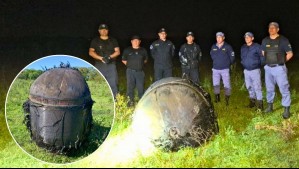 Tanque de combustible de un cohete espacial 'aterriza' en una zona rural: 'No encontramos peligro radiológico' Tanque de combustible de un cohete espacial 'aterriza' en una zona rural: 'No encontramos peligro radiológico'