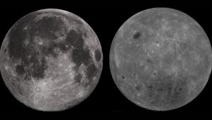 La cara oculta de la Luna sería 100°C más fría que el lado visible: 'Son muy diferentes en la superficie'