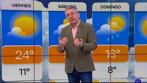 'No es tan seguro realizar actividades al aire libre' este sábado en Santiago por posibles precipitaciones: Jaime Leyton