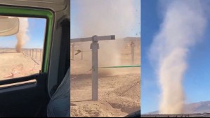 Video del 'inquieto' diablo de polvo registrado en Calama: ¿Cuán altos pueden ser los torbellinos de arena? Video del 'inquieto' diablo de polvo registrado en Calama: ¿Cuán altos pueden ser los torbellinos de arena?