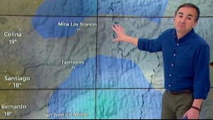 'Descarto las lluvias para Santiago': Alejandro Sepúlveda detalla qué sectores podrían 'sumar algunos milímetros' 'Descarto las lluvias para Santiago': Alejandro Sepúlveda detalla qué sectores podrían 'sumar algunos milímetros'