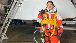 Estudiante chilena se entrena en programa de la NASA que llevará al hombre de nuevo a la Luna: 'Me siento preparada' Estudiante chilena se entrena en programa de la NASA que llevará al hombre de nuevo a la Luna: 'Me siento preparada'