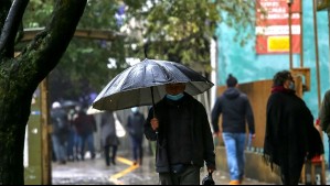 Miércoles con lluvias en sectores de tres regiones: Estas ciudades registrarán tormentas eléctricas