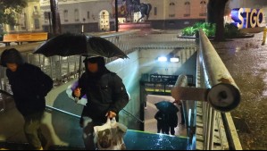 Confirmado: Lloverá en todos estos sectores de la Región Metropolitana con tormentas eléctricas y viento