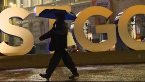 A esta hora será el peak de las precipitaciones en Santiago este jueves: 'Pueden ser hasta 5 milímetros de agua'