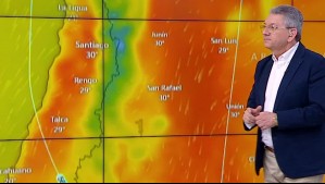 Hasta 35°C en Santiago: Meteorólogo Jaime Leyton advierte de 'un golpazo de calor' para la zona central