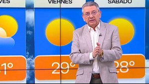 'Lo más alto en este período de cinco días': Alza en los termómetros marcará a Santiago este jueves