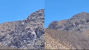 'Ahí se ve': Reportan caída de un objeto no identificado en este sector de la región de Coquimbo