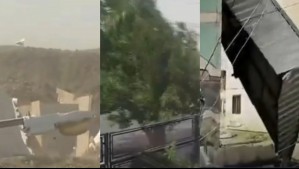 'Superaron los 150 km/h': Los impresionantes videos del viento que azotó a Argentina dejando daños a su paso