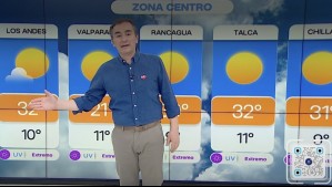 Temperaturas sobre los 30°C: Este es el pronóstico del tiempo de Alejandro Sepúlveda para este viernes 21 de noviembre