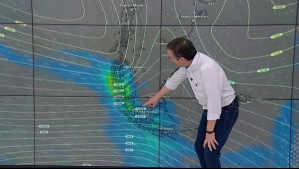 A esta hora será más intensa la lluvia en estas regiones: Dos sistemas frontales ingresarán a Chile este fin de semana