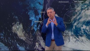 Esta es la zona de 'mayor preocupación': Jaime Leyton revela a qué hora comenzarán las tormentas en el sur