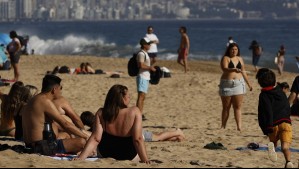 Playas de Valparaíso tendrán 'gratas tardes' este sábado y domingo: Este será el día 'más tibio'