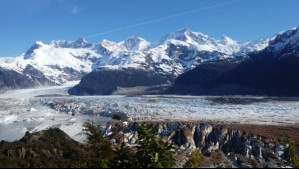Por 'procesos de fractura y colapso del hielo': Anuncian cierre del acceso frontal al glaciar Exploradores