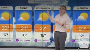'Viernes de transición': Este es el pronóstico del tiempo de Alejandro Sepúlveda para todo el país