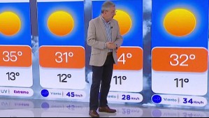 'Tiltil, Huechún y Polpaico podrían alcanzar fácilmente 36°C': Pronóstico del tiempo para este martes 16 de diciembre