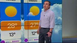 'Comienza a desarrollarse la vaguada en el litoral': Así estará la temperatura en Santiago este miércoles