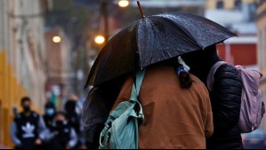 Pronostican lluvia en tres regiones del país para este jueves: En esta ciudad caerá aguanieve junto con potentes vientos