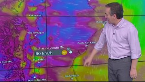 'Las rachas pueden alcanzar los 100 km/h': Alejandro Sepúlveda avisa de un martes ventoso en estas regiones