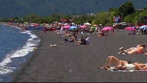 Rehabilitan la Playa Grande de Pucón para el nado: Estos son los factores que provocaron la contaminación del Lago