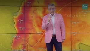 Anuncian 'temperatura excepcionalmente alta' para esta zona del país: Jaime Leyton recomienda 'máxima precaución'
