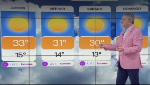 'A partir de este momento quedamos debajo del umbral de los 30°C': Pronóstico de Jaime Leyton para Santiago