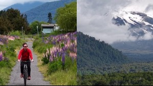 'Ciclovía más linda del sur': Así de espectacular es este recorrido en la región de La Araucanía
