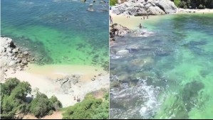 Conoce estas hermosas playas de aguas cristalinas y poco oleaje cerca de Santiago: 'Es imposible no querer venir'