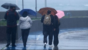 A esta hora llegará 'el sistema frontal más importante de la semana': Dejará precipitaciones moderadas en esta región