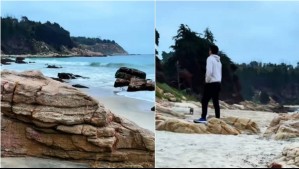 Playa escondida entre bosques: Está cerca de Santiago y es hogar de 'aguas claras y suave arena blanca'