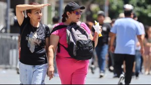 'Camine por la sombrita e hidrátese': Tarde y noche muy calurosas marcarán a Santiago este sábado
