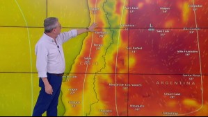 Este día habría 'menos de 30°C' en la zona central: 'Comienza a manifestarse más viento del sur'
