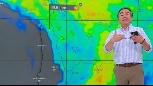 Las lluvias estivales continuarán durante toda la semana: Esta comuna recibiría hasta 40 milímetros de agua