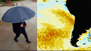 Anomalía cálida frente a la costa inquieta a los especialistas: 'Podrían aumentar las precipitaciones en Chile central'