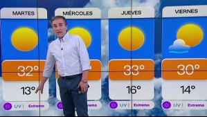 'Preparamos la pelopincho': Alejandro Sepúlveda pronostica 'calorazo' en Santiago para este miércoles